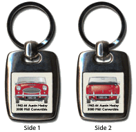 Austin Healey 3000 MkII Convertible 1962-64 Keyring 5